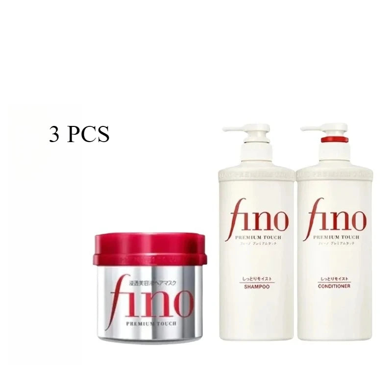 New fino Premium Touch Hair Treatment Essence Mask Repair + Nourish Dry & Damaged Hair 230g