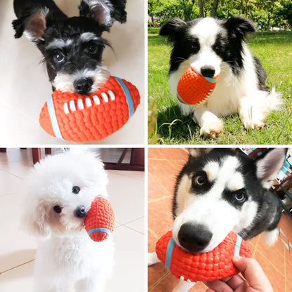 Toys For Dog Chihuahua Balls Anti Bite Dog Chew Toy Pet Squeak Toys Dog Toys Natural Latex Dog Safe Interactive Toys Accessories