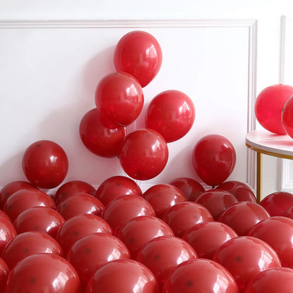 132Pcs Navy Blue Red White Balloons Garland Arch Kit Graduation Patriotic 4th Of July Independent Day Birthday Party Decorations