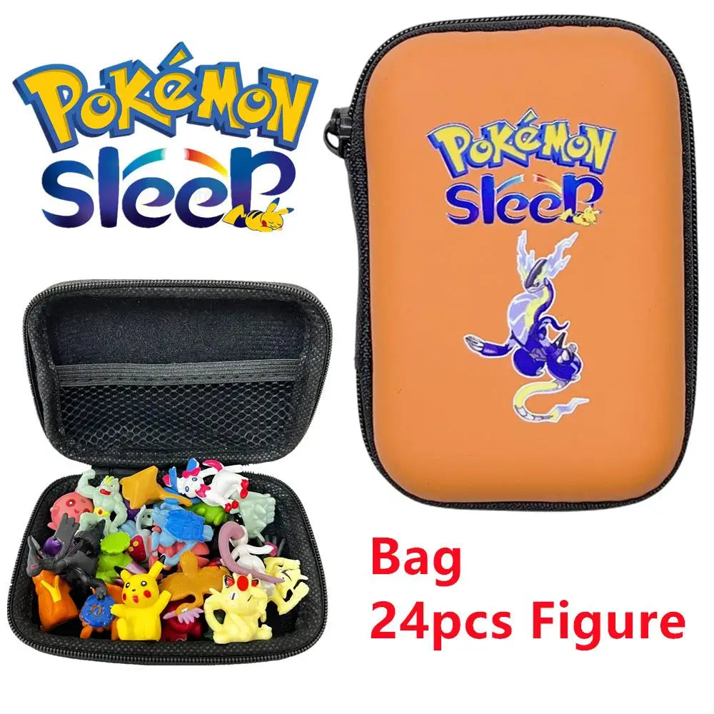 24pcs/Bag Set 2-3cm Pokemon Bag Figures Toy Bulk Anime Mini Doll Figurine Small Pocket Monster Birthday Gift Toys