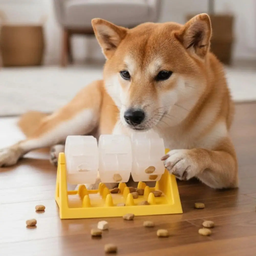 Dog Food Dispenser All-Day Fun Puzzle Feeder Toy Safe Material Dog Puzzle Toy Must Have Accessory