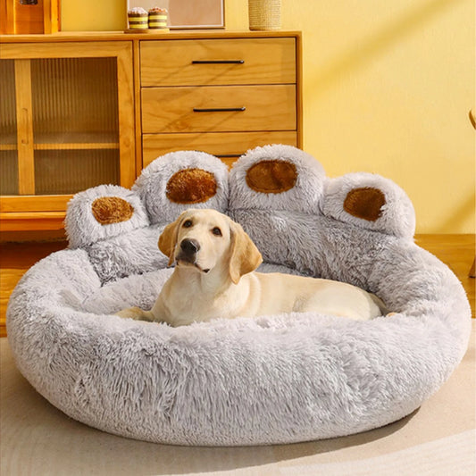 Fluffy Winter Dog Bed