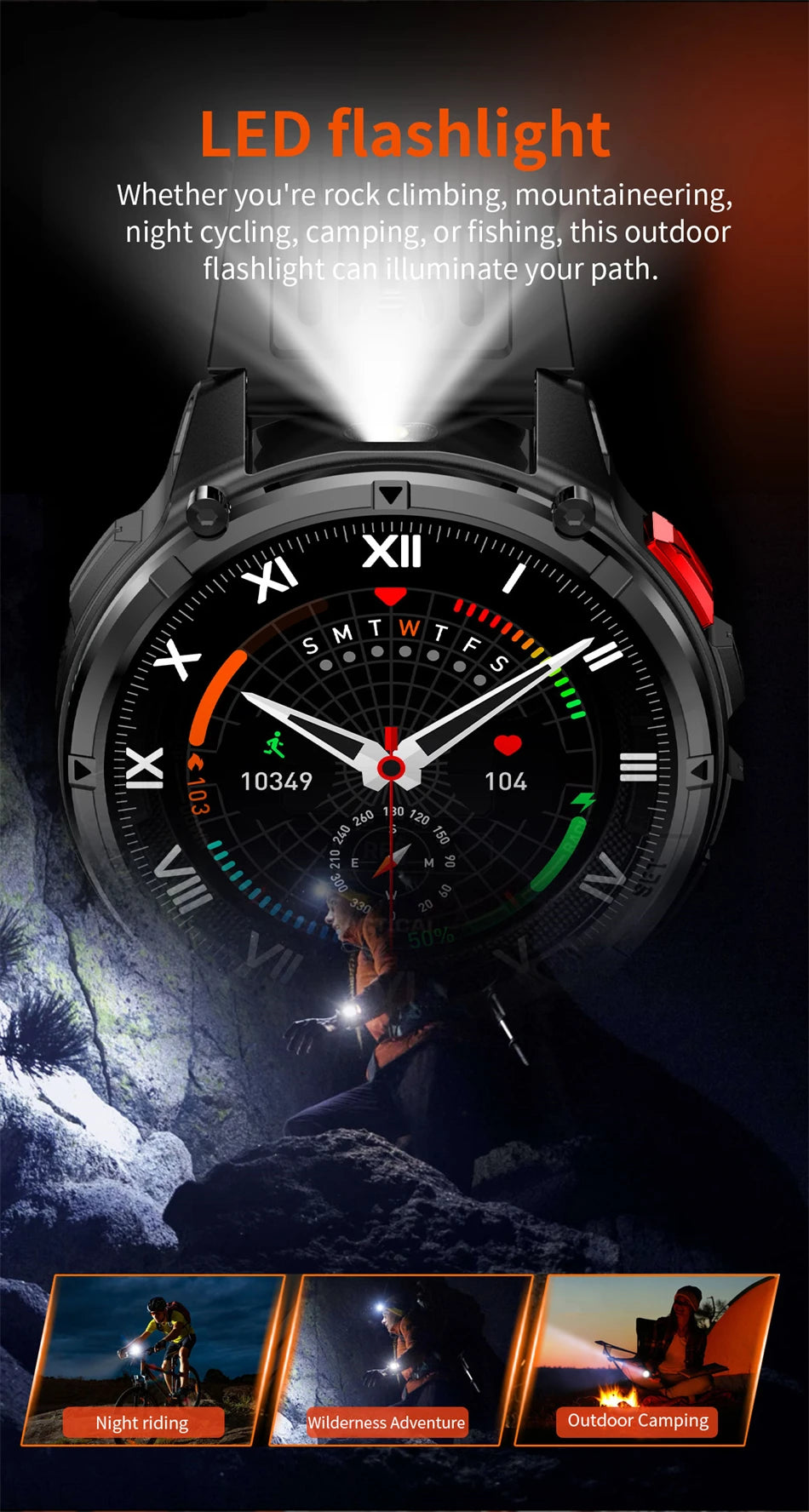 Rugged GPS Smartwatch