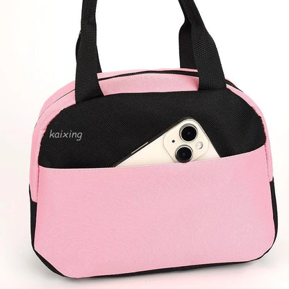 New Lunch Bags KPop Demon Hunters Print Women Men Large Capacity Picnic Drink Thermal Bag Portable Outdoor Food Lunch Handbags