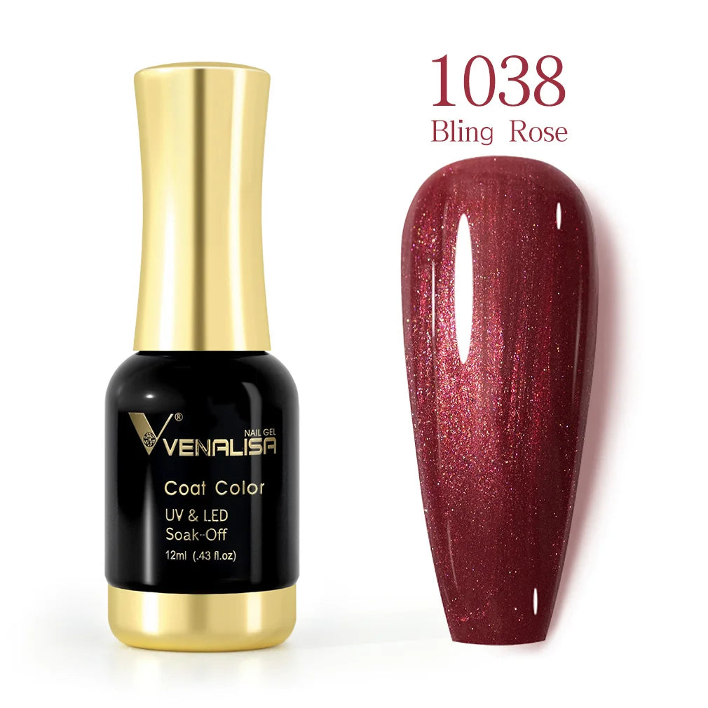 VENALISA Nail Gel Varnish TPO FREE Soak Off UV LED Organic Odorless Enamels Nail Art Colors 12ml 120Colors UV Gel Nail Polish