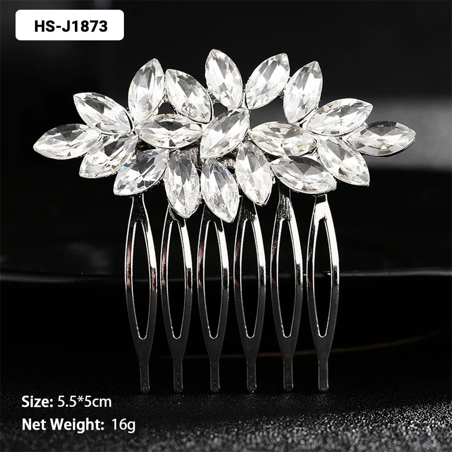 Crystal Bridal Hair Comb.
