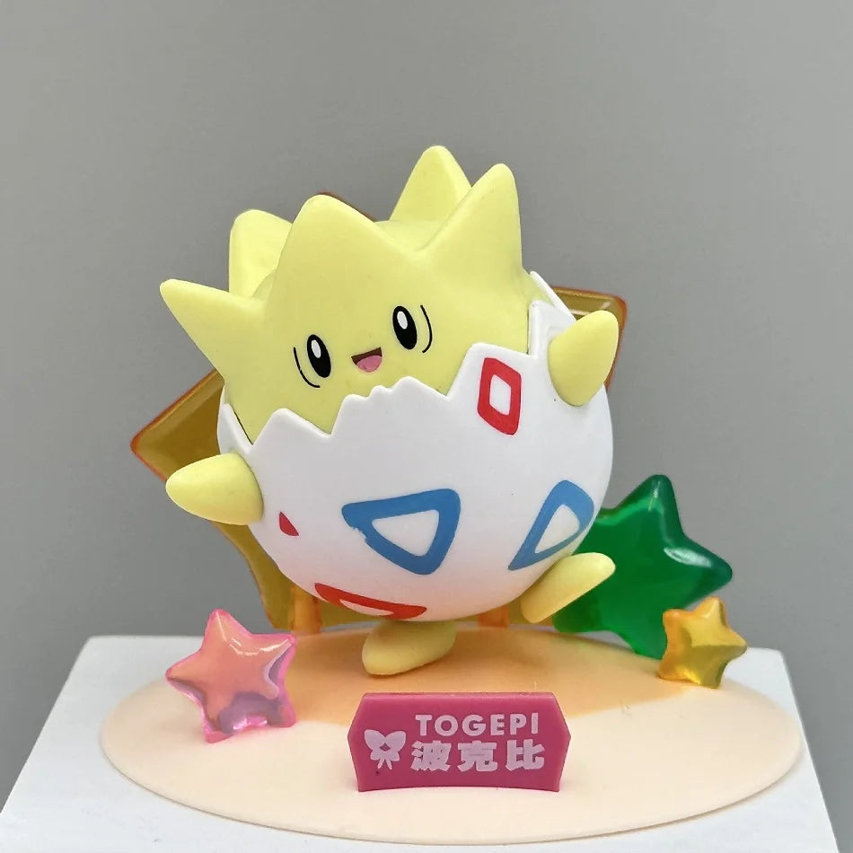 12 style Pok é mon Doll Pikachu Blind Box Anime Models Desktop Decorations Action Figure Collection Pok é mon Toys Birthday Gift