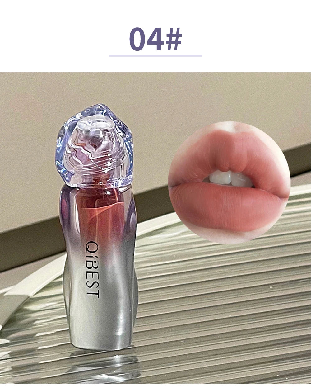 QIBEST Velvet Liquid Lipstick.