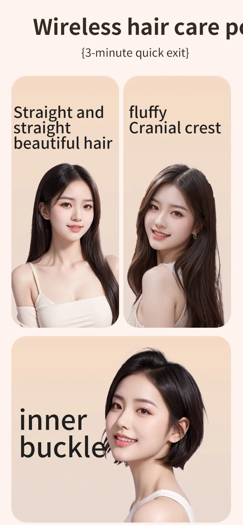 Cordless Mini Hair Brush.