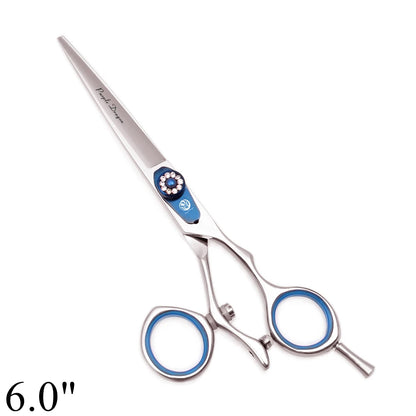 Professional Hairdressing Scissors 5.5" 6" Purple Dragon JP 440C Swivel Thumb Hair Cutting Scissors Barber Thinning Shears Z9019