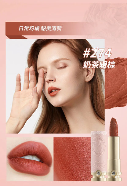 Embossed Matte Lipstick.