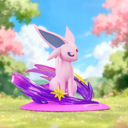 Anime Pokemon Umbreon Eevee Espeon Funism Original Action Figures Home Collection Model Desktop Ornaments Toys Birthday Gifts