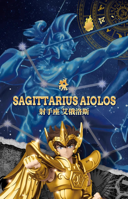 Original BLOKEES Saint Seiya Sagittarius Seiya Pegasus Aiolos Tenma Pegasus Action Figure Toy Assembly Figure Toys Gift