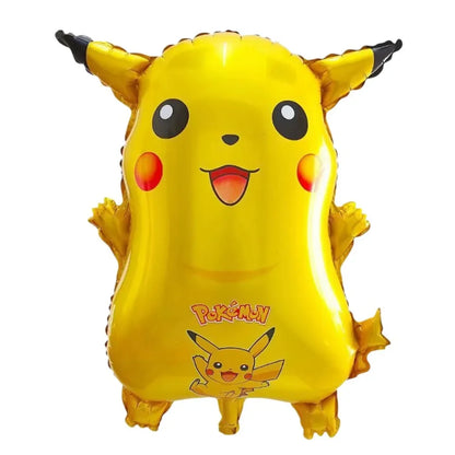 Pokemon Themed Cartoon Pikachu Birthday Party Children's Bag Balloon Decoration Paper Bag Cake Box Baby Shower