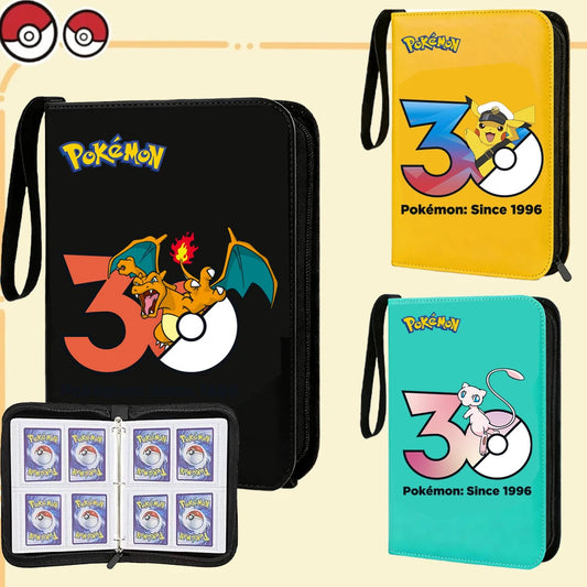 Pokemon 30th Anniversary 400 Zipper Album Card Storage Book