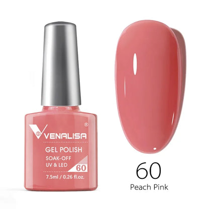 Venalisa VIP4 Nail Gel Polish HEMA/TPO FREE Full Coverage Beautiful Semi Permanent Soak Off UV LED Gel Nail Polish Gel Lacquer