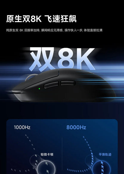 New Mchose A7 & A7v2 Advanced Lightweight Wireless Mouse Tri-Mode Connection Gaming Office Mouse Christmas Gift For Boys