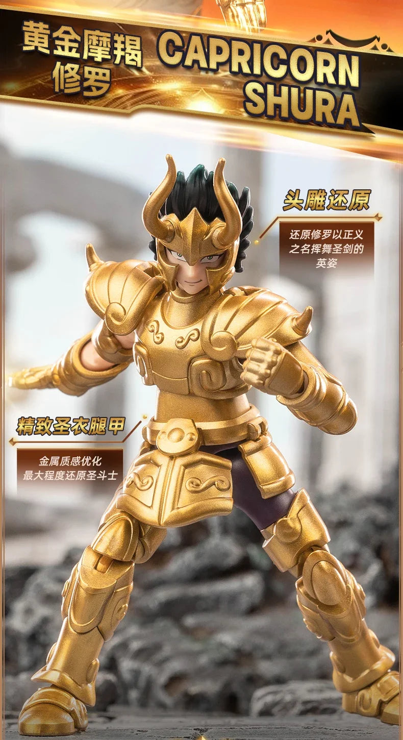 Original Blokees Saint Seiya Galaxy V1V2V03V4 Athena Aries Mu Aiolia Aldebaran Kiki Shiryu Lionet Ban FigureChildren ToysGift