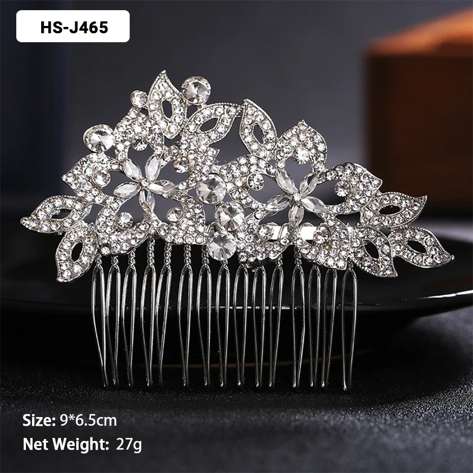 Crystal Bridal Hair Comb.