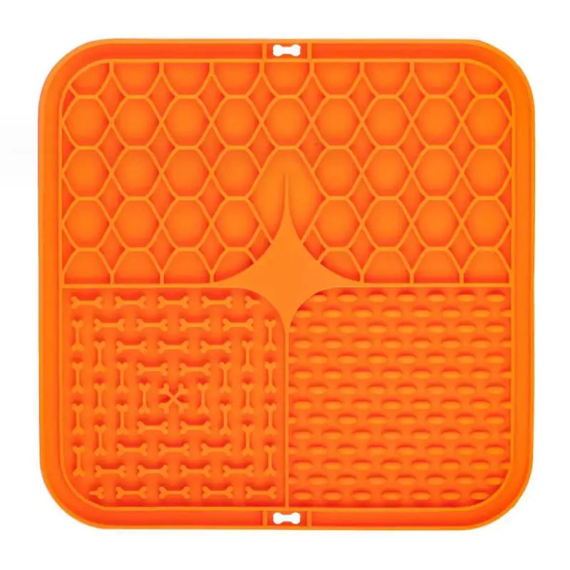 Silicone Pet Licking Pad: Anti-Anxiety Slow Feeder & Bath Time Distraction Mat
