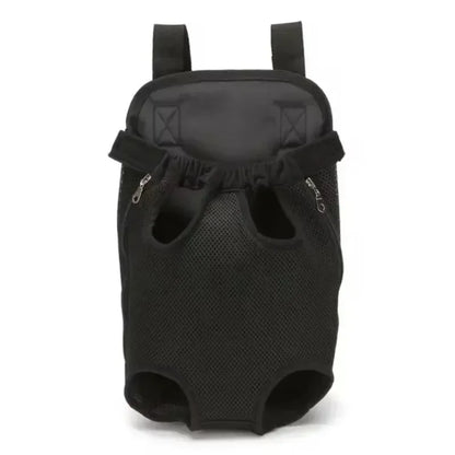 Pet Outdoor Backpack Dog carriers backpack on the chest Portable breathable folding backpack with mesh dog walking chest bag