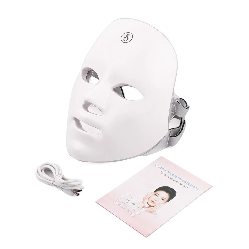 LED Face Mask 7 Colors.