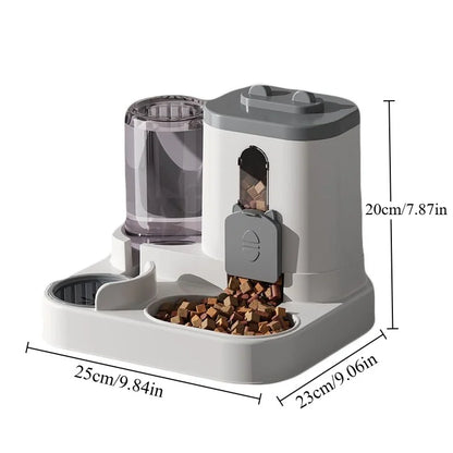 Automatic Pet Feeder with Fountain