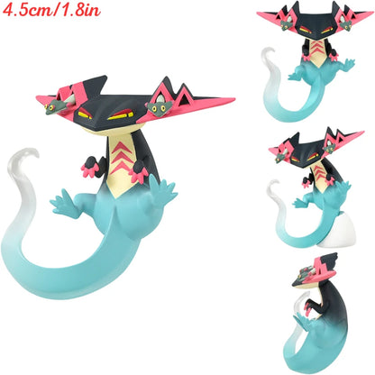 Original TAKARA TOMY Pokemon Figure Toys Mimikyu Maushold Lapras Charizard Umbreon Sylveon Vaporeon Model Dolls Birthday Gifts