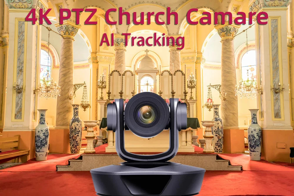 4K PTZ Video Conference Camera Kit with 20X Zoom & NDI
