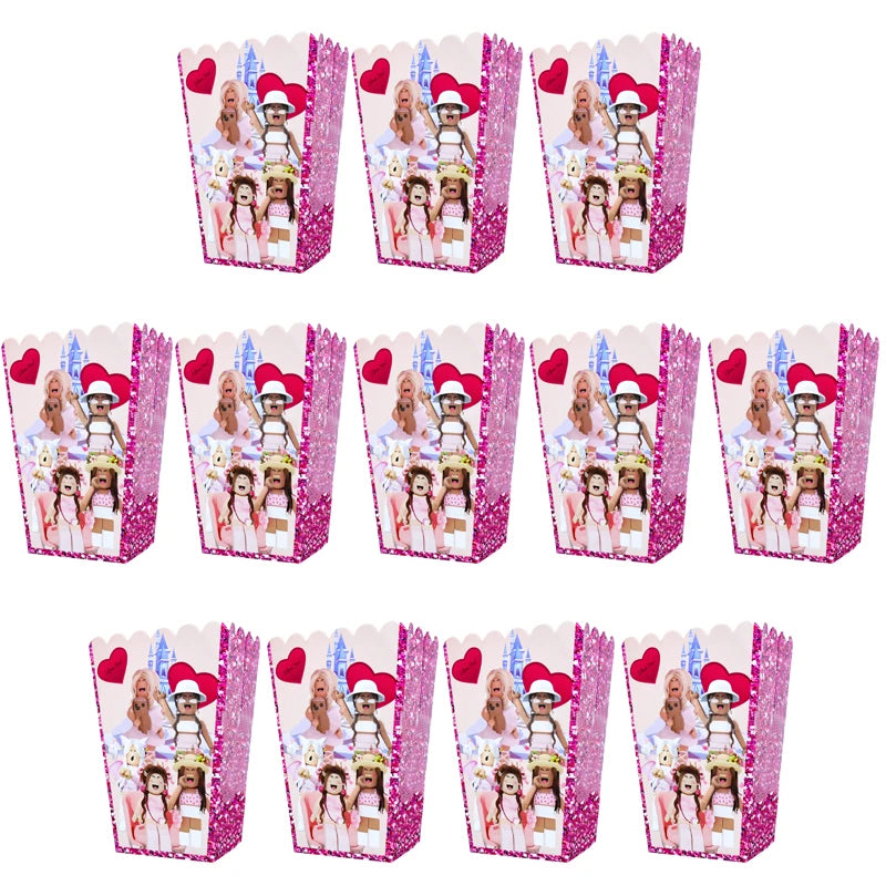 Pink Roblox Birthday Set 🎉🤖