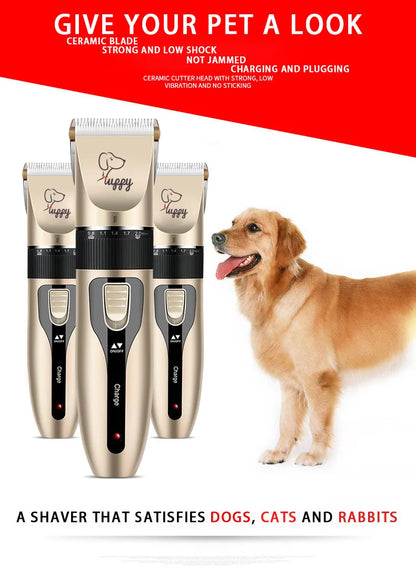 Electric Pet Clipper Grooming Kit 🐶🐱