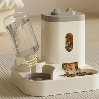 Automatic Pet Feeder with Water Fountain  2 🐶🐱💧