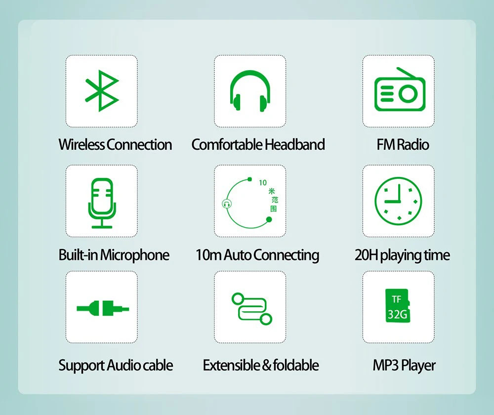 Stereo Bluetooth Headset