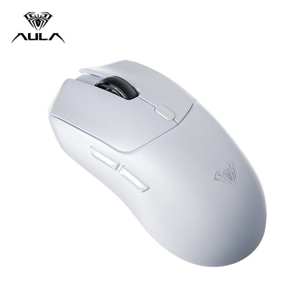 AULA Wireless Gaming Mouse Tri-mode 2.4G/Bluetooth Mouse Rechargeable Ergonomic 12000 DPI Mouse for PC Gaming Accessories SC580X