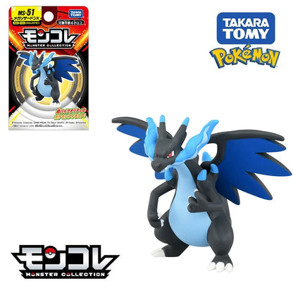 Original TAKARA TOMY Pokemon Figure Toys Mimikyu Maushold Lapras Charizard Umbreon Sylveon Vaporeon Model Dolls Birthday Gifts
