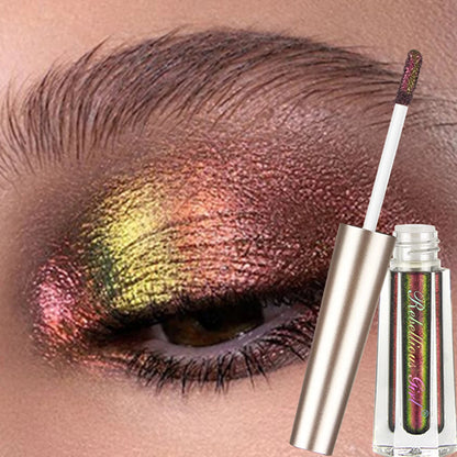 Chameleon EyeshadowsDiamond Glitter Liquid Eyeshadow StickHighly Pigmented Metallic Shimmering Long Lasting Shine All Makeup