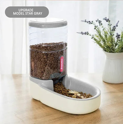 Automatic Gravity Pet Feeder & Waterer