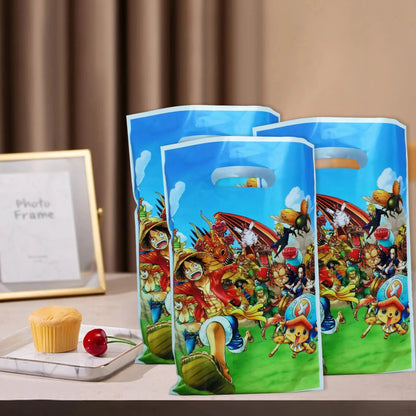 One Piece Party Gift Bags – Kids Birthday Favors 🎉🏴‍☠️