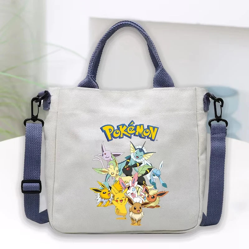 Pokemon Large Canvas Tote Bag