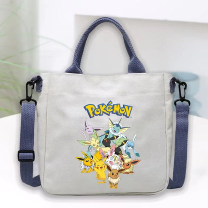 Pokemon Large Canvas Tote Bag