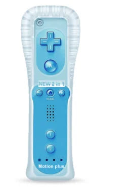 For Nintendo Wii U Joystick 2 in 1 Wireless Remote Gamepad Controller Set Motion Plus Video Games Control Nintendo Wii 1 Pair