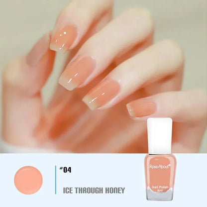 40 Colors Water-Based Nail Polish