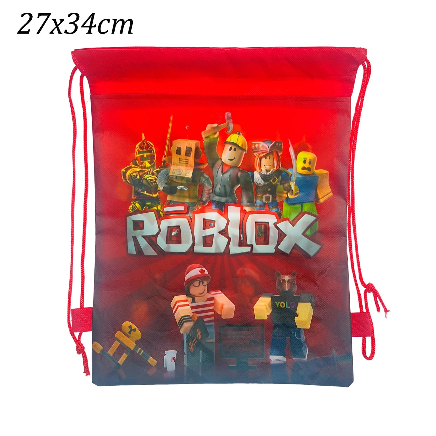 Roblox Drawstring Party Bags (8–32pcs)