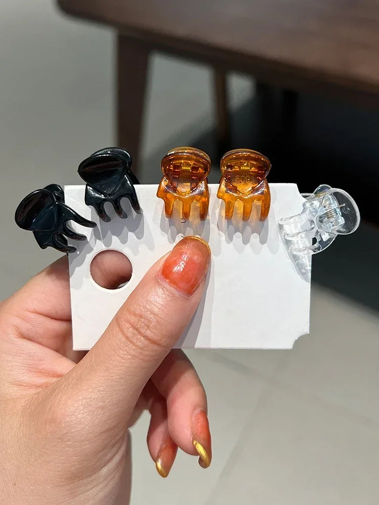 Mini Hair Claw Clips Set.