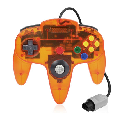 8 Colors Wired Gamepad For N64 Console Joypad Control for N64 Classic Joystick Retro Game Console Gamepad Accessories