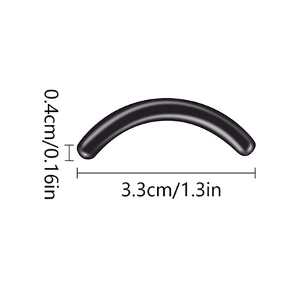 Colored Eyelashes Curler Replace Rubber 30pcs/box Black White Blue Elastic Eyelash Curler Replacement Rubber Strips Accessories