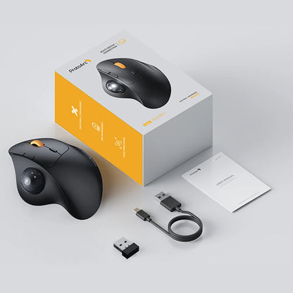 EM04 Ergonomic Trackball Mouse