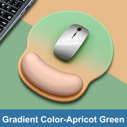 VAORLO Ergonomic Wrist Rest Mouse Pad: Soft Non-Slip Silicone Support