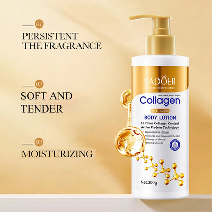 SADOER Collagen Firming Body Lotion: 10 Times Collagen Anti-Aging Hydrator
