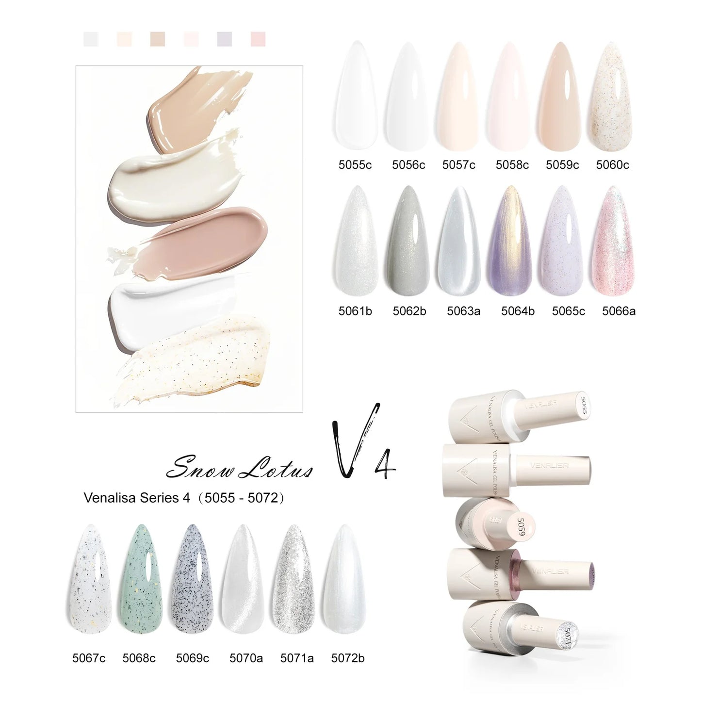 VENALISA Nail Gel Varnish TPO FREE Soak Off UV LED Organic Odorless Enamels Nail Art Colors 12ml 120Colors UV Gel Nail Polish